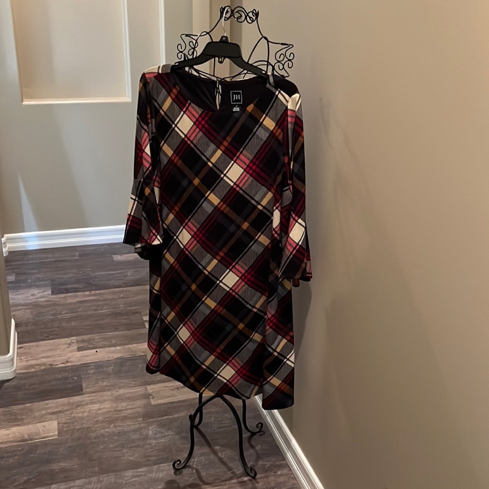 Plaid dress.  Size 3X